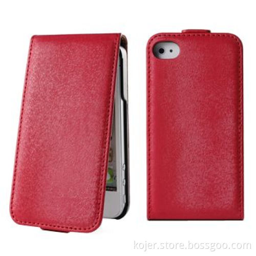 PU Leather Case for iPhone 4S/4S, with Plastic Shell Inside